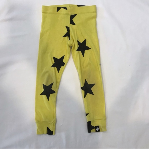 HP!!! ⭐️ Nununu Yellow Star Leggings - Picture 3 of 4